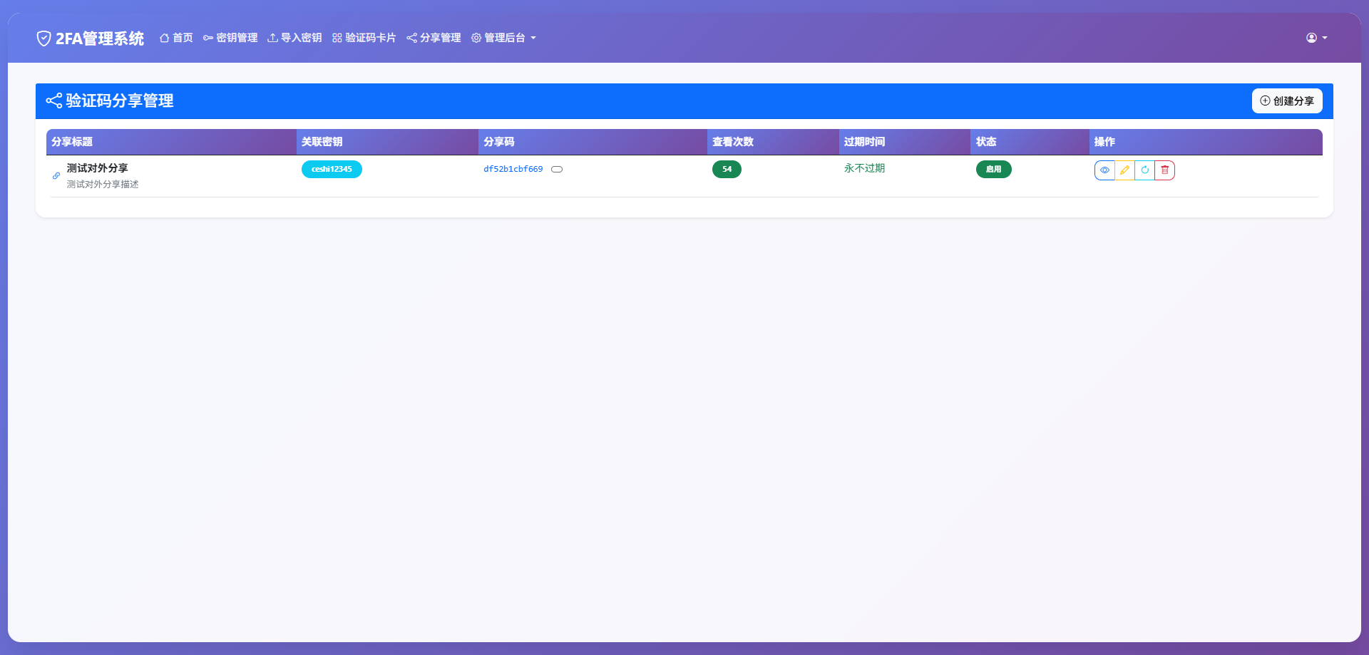 【售】网页版2FA谷歌验证器源码/GoogleAuthenticator谷歌身份认证器/动态验证码+多用户+自动刷新验证码-wukongymw.com-悟空源码网